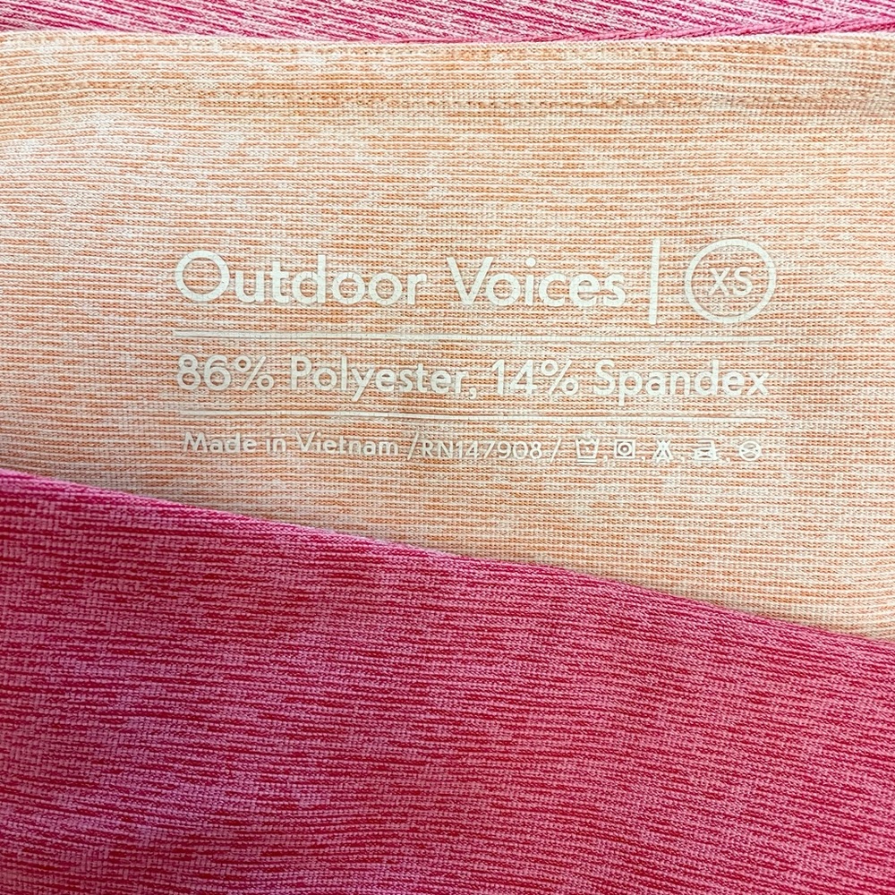 Outdoor Voices Pink Springs 7/8 Legging - Picture 10 of 10